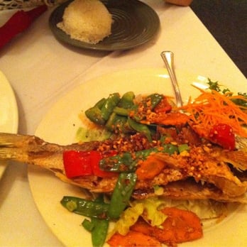 Thai Island Restaurant - Deep fried Yellowtail - Thai Near Me - Key West, Florida Thai Island Restaurant - Deep fried Yellowtail - Thai Near Me - Key West, Florida