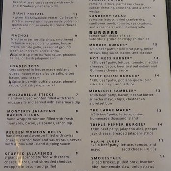 The Crooked Crow - Menu as of 10/27/2023 - Bars Near Me - West Allis, Wisconsin