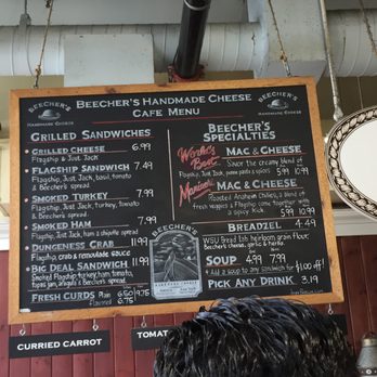 Beecher's Handmade Cheese - Menu - Cheese Shops Near Me - Seattle, Washington