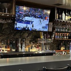 Mi Ranchito - The bar area - a host of great tequillas. It's usually easy to just drop in and get a spot at the bar - even when the restaurant is full.