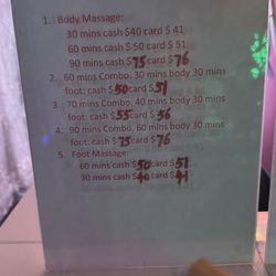 Grand Massage - January 1st 2025