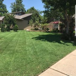 Bare Foot Turf - One of our client's beautiful yards.
