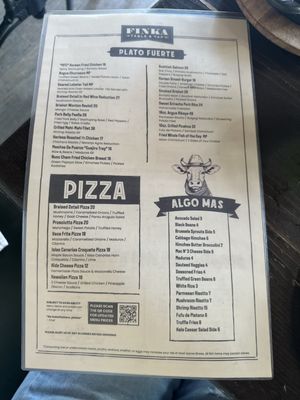 Menu photo 5 FINKA Table & Tap Miami, FL