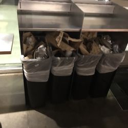 Chipotle Mexican Grill - Just your typical Chipotle trash flow