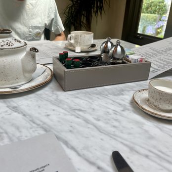 Covey Grill - Tea service - New American Near Me - Carmel, California