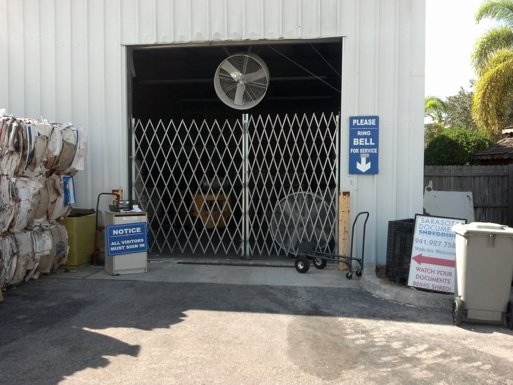 SARASOTA DOCUMENT SHREDDING Updated August 2024 4563 Mariotti Ct, Sarasota, Florida
