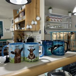 Clever Cow Creamery - Inside