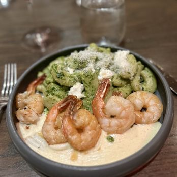 Ravello - Stracitella and arugula pesto rigatoni - Italian Near Me - Orlando, Florida