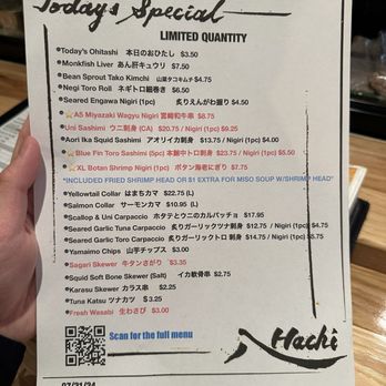 Hachi - Japanese Near Me - Las Vegas, Nevada