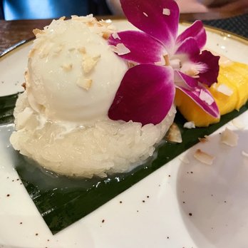 Songkran Thai Kitchen - Coconut Sticky Rice (Khao Neow Kati). My favorite dish out of everything we tried - Thai Near Me - Houston, Texas Songkran Thai Kitchen - Coconut Sticky Rice (Khao Neow Kati). My favorite dish out of everything we tried - Thai Near Me - Houston, Texas