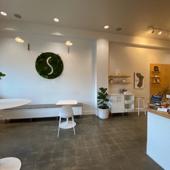 Sano Cafe - Indoor seating area - Salad Near Me - Mercer Island, Washington Sano Cafe - Indoor seating area - Salad Near Me - Mercer Island, Washington