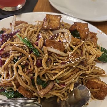 Terracotta Red - Emerald Fire Noodle sub steak for tofu - Asian Fusion Near Me - Everett, Washington Terracotta Red - Emerald Fire Noodle sub steak for tofu - Asian Fusion Near Me - Everett, Washington