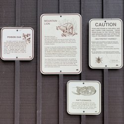Limekiln State Park - Wildlife and plant-life warnings