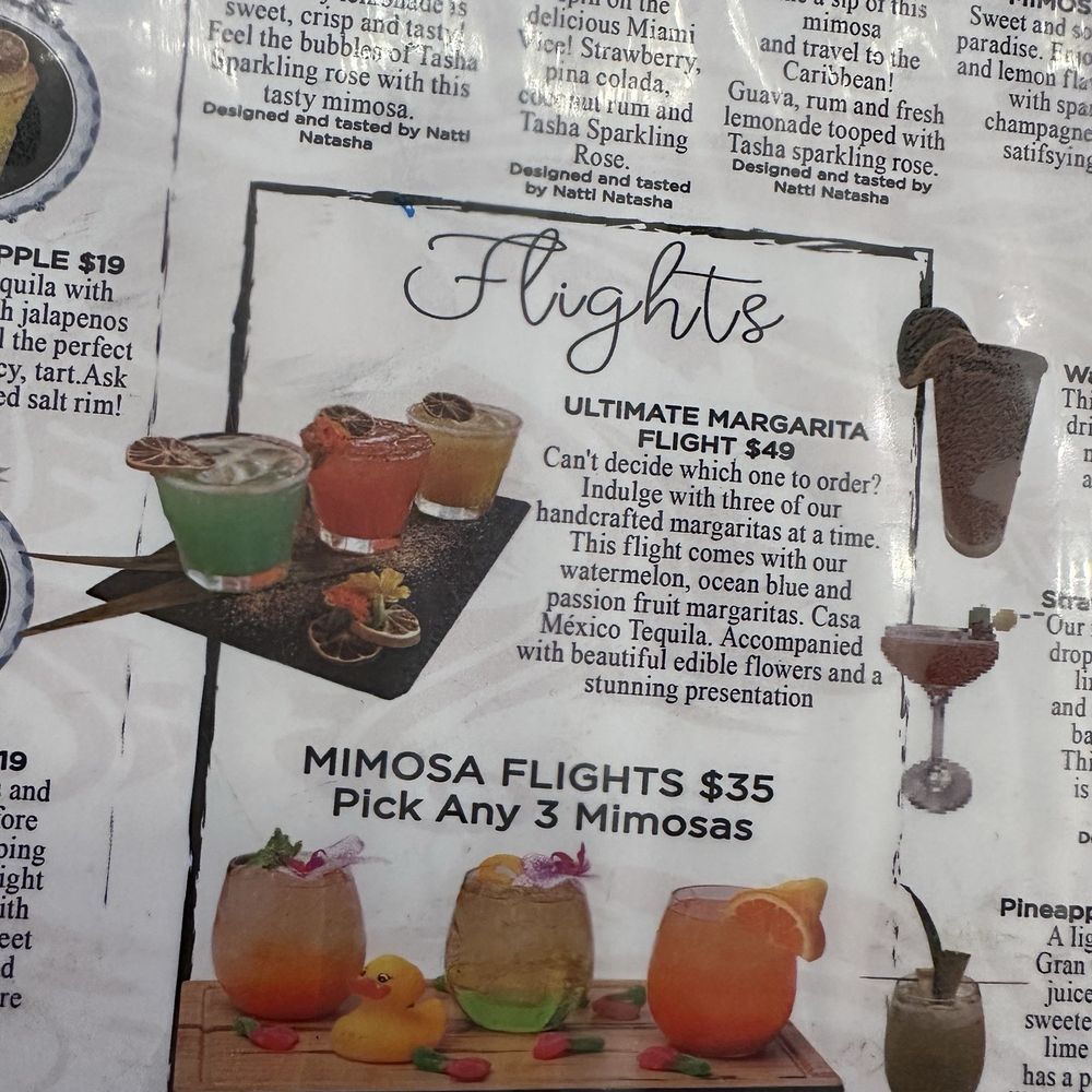 Sugar Factory - Queens - Mimosa Flights 3 to taste, or unlimited to sip. - Desserts Near Me - Jamaica, New York