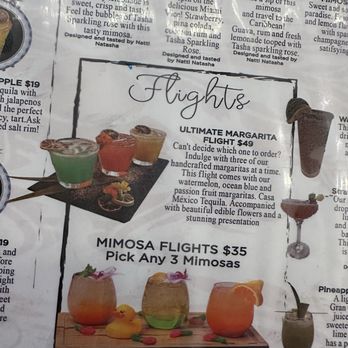 Sugar Factory - Queens - Mimosa Flights 3 to taste, or unlimited to sip. - Desserts Near Me - Jamaica, New York