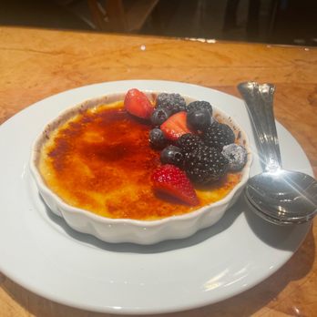 The Herringbone On The Waterfront - Dessert crème burlee - New American Near Me - Edenton, North Carolina The Herringbone On The Waterfront - Dessert crème burlee - New American Near Me - Edenton, North Carolina