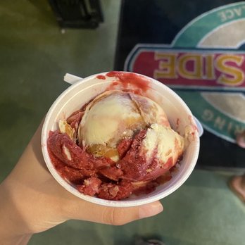 Scherb's Ice Cream - peanut butter and jelly ice cream! - Ice Cream & Frozen Yogurt Near Me - Bakersfield, California