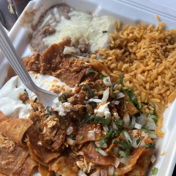 Joey's Tacos - Chilaquiles rojos - Mexican Near Me - Reseda, California