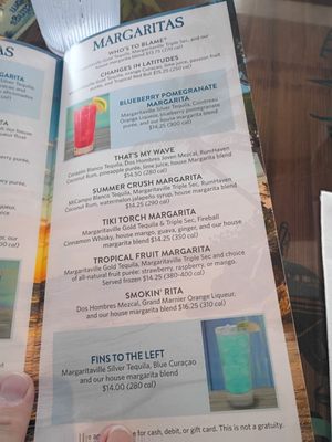 Menu photo 4 Margaritaville - Miami Bayside Miami, FL