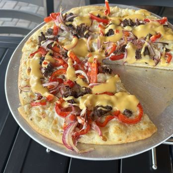 Pine Ridge Tavern - Philly cheesesteak pizza - American Near Me - Reno, Nevada