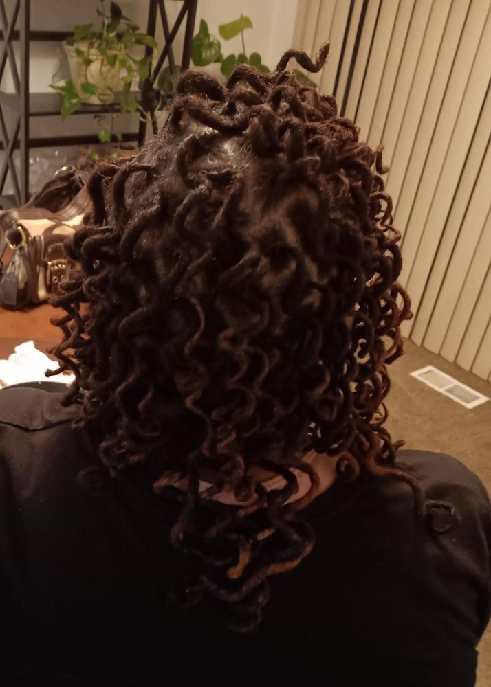 Salon Hair Tree Logo