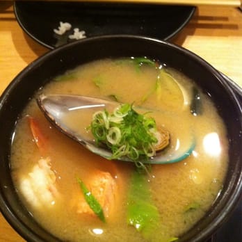 Nishino - Seafood miso soup - Sushi Bars Near Me - Seattle, Washington