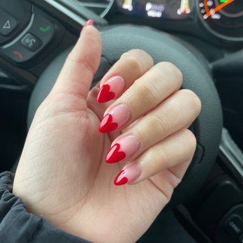 Sweet Rainbow Nail & Spa - Valentines nails - Nail Salons Near Me - Stony Brook, New York