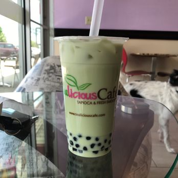 Tealicious Cafe - Peppermint green tea with cream - Bubble Tea Near Me - San Antonio, Texas Tealicious Cafe - Peppermint green tea with cream - Bubble Tea Near Me - San Antonio, Texas