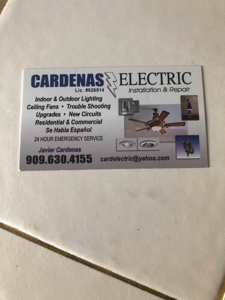 Slide of Cardenas Electric