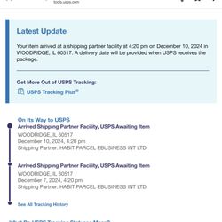US Post Office - Its Dec 28th and the package has been there since the 10th. No Christmas gift for this customers family thanks to this post office