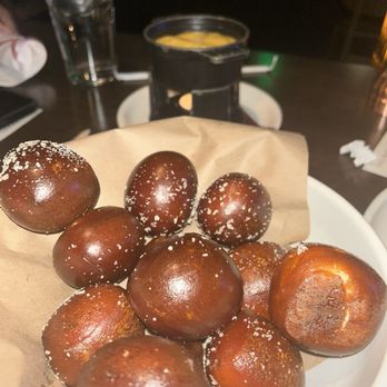 Culinary Dropout - Soft Pretzels & Provolone Fondue - New American Near Me - Charlotte, North Carolina Culinary Dropout - Soft Pretzels & Provolone Fondue - New American Near Me - Charlotte, North Carolina