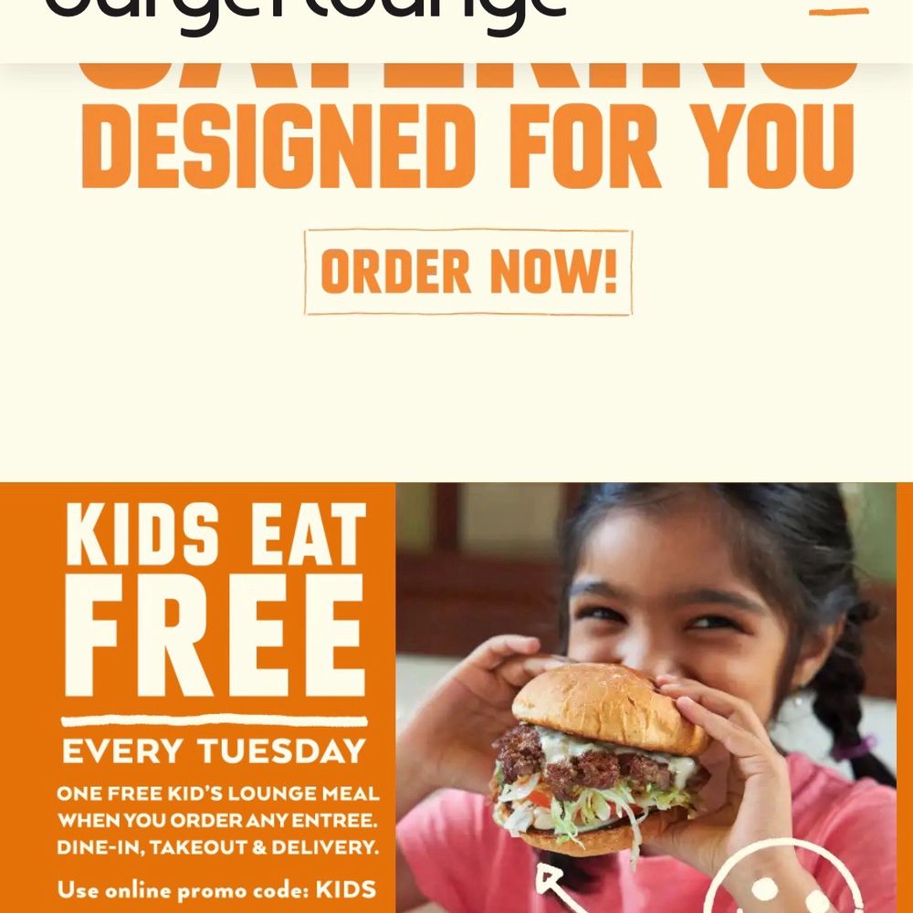Kids eat free Tuesday