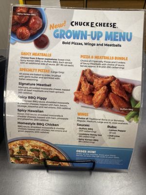 Menu photo 6 Chuck E. Cheese San Diego, CA Menu photo 6 Chuck E. Cheese San Diego, CA