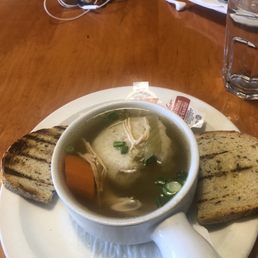 Matzah ball soup