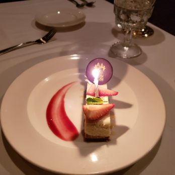 Hy's Steak House - Birthday cheesecake - Steakhouses Near Me - Honolulu, Hawaii Hy's Steak House - Birthday cheesecake - Steakhouses Near Me - Honolulu, Hawaii