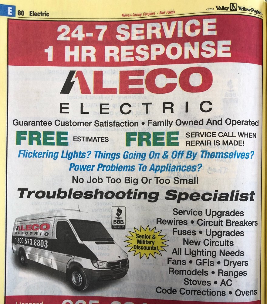 Slide of Aleco Electric
