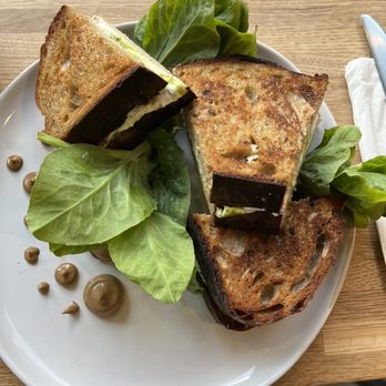 Arcade Downtown - Spring Pea Grilled Cheese - Cafes Near Me - Riverside, California