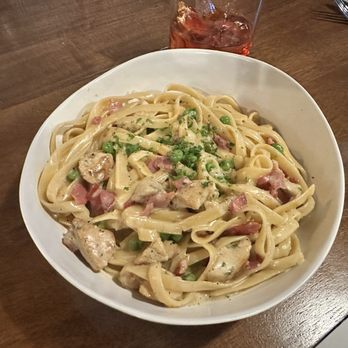 Dolce Vita Ristorante - Fettuccine Carbonara - Coffee & Tea Near Me - Aurora, Colorado Dolce Vita Ristorante - Fettuccine Carbonara - Coffee & Tea Near Me - Aurora, Colorado
