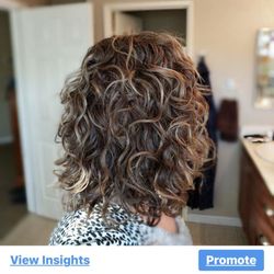 Curl Balayage by Sherry in 105!