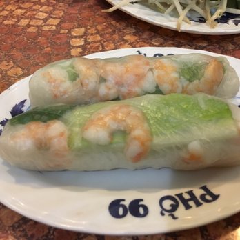Pho New - Summer Rolls 3.95 - Vietnamese Near Me - Herndon, Virginia