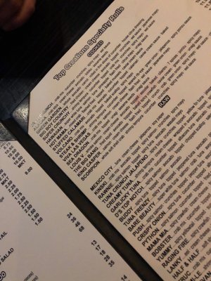 Menu photo 8 Top Sushi Houston, TX