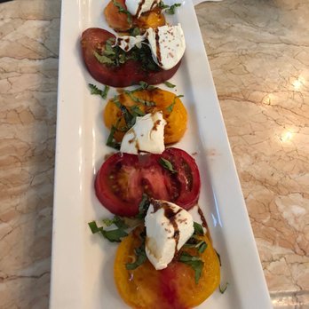 Hearthstone Restaurant - Burrata and heirloom tomatoes. Exceptionally fresh and and delicious - New American Near Me - Breckenridge, Colorado Hearthstone Restaurant - Burrata and heirloom tomatoes. Exceptionally fresh and and delicious - New American Near Me - Breckenridge, Colorado