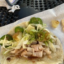 Trios Cantina - 1 of 3 Grouper tacos