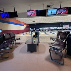 Valley Center Bowl - New benches and tables with electronic scoring systems.