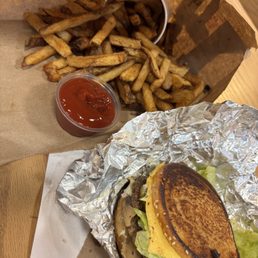 patty melt and small fry patty melt and small fry