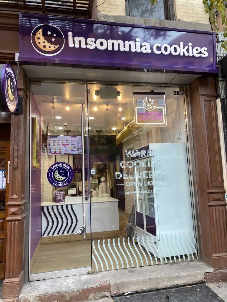 INSOMNIA COOKIES Updated September 2024 283 Bleecker St, New York