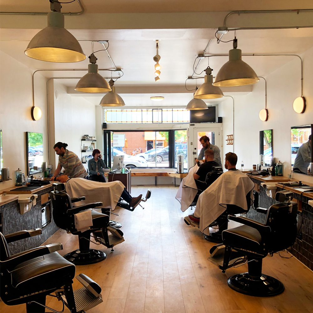 Moses Barber and Groom Logo