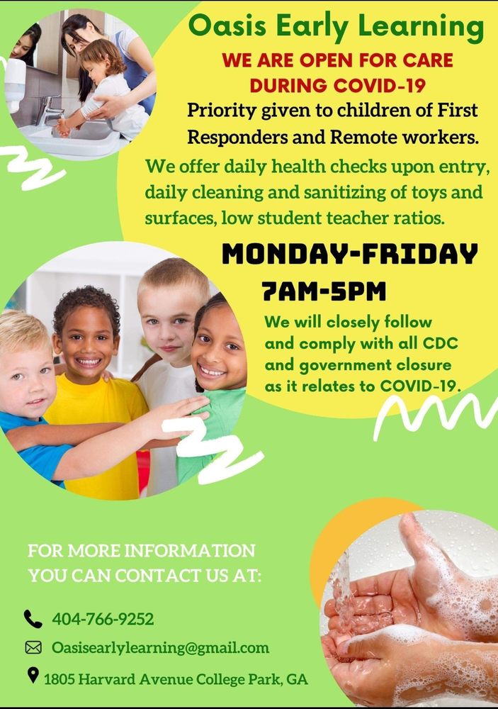 Oasis Early Learning - childcare center in College Park, GA