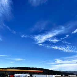 Love's Travel Stop - Fuel island and truckers entrance