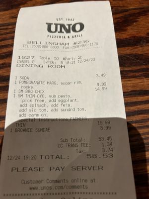 UNO Pizzeria & Grill by null